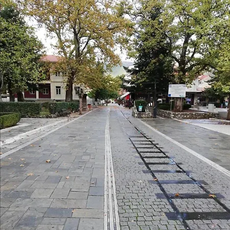 Rest On The Pedestrian Street Kalávrita