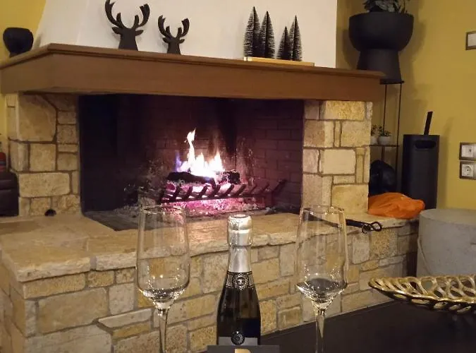 Rest On The Pedestrian Street Kalavryta